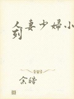 人妻少妇小说系列封面