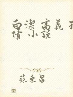 白洁 高义 孙倩 小说