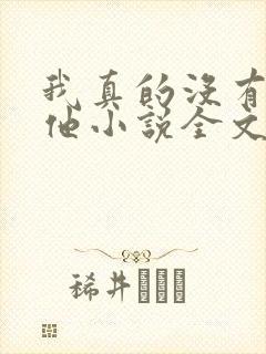 我真的没有引诱他小说全文免费阅读笔趣阁封面