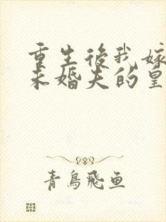 重生后我嫁给了未婚夫的皇叔免费阅读