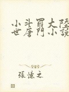 小斗罗大陆2绝世唐门小说