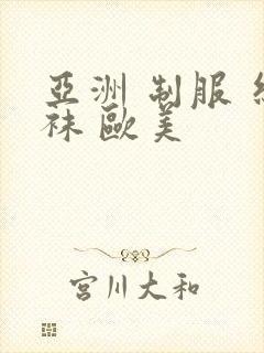 亚洲 制服 丝袜 欧美