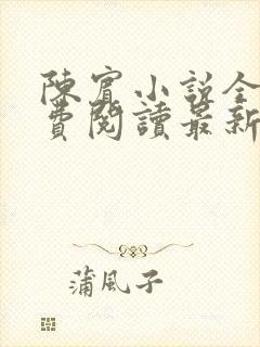 陈宾小说全文免费阅读最新章节