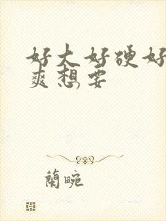 好大好硬好深好爽想要