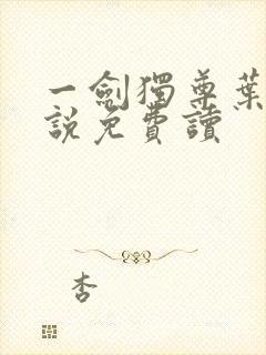 一剑独尊叶玄小说免费读