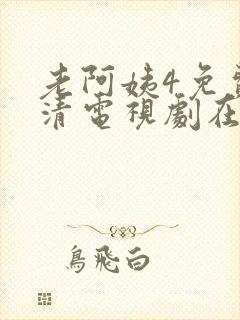 老阿姨4免费高清电视剧在线