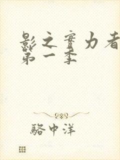 影之实力者暗影第一季