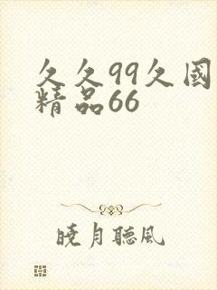 久久99久国产精品66