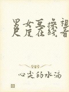 男女互操视频大尺度在线看