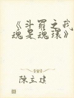 《斗罗之我的武魂是魂环》