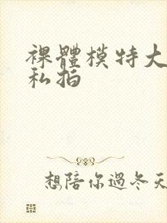 裸体模特大尺度私拍