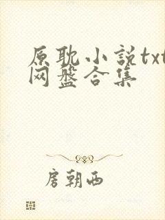 原耽小说txt网盘合集