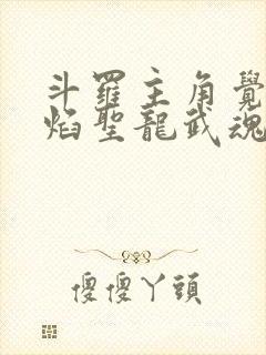 斗罗主角觉醒赤焰圣龙武魂封面