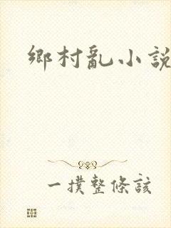 乡村乱小说封面