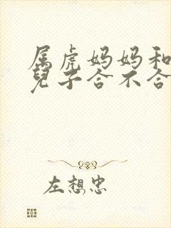 属虎妈妈和属蛇儿子合不合