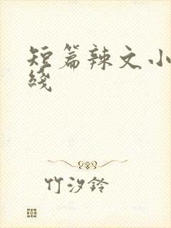 短篇辣文小说在线