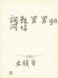 调教男男gay网站