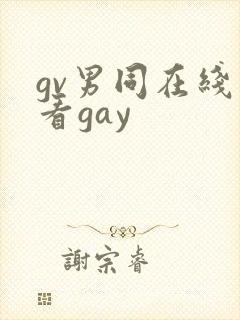 gv男同在线观看gay