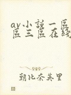av小说一区二区三区在线