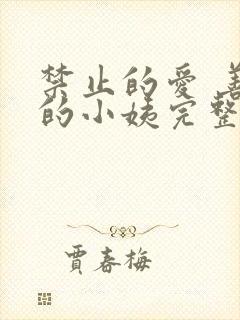 禁止的爱 善良的小姨完整版封面