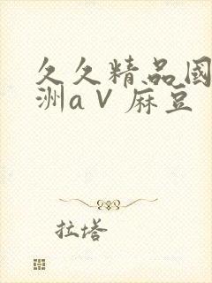 久久精品国产亚洲a∨麻豆