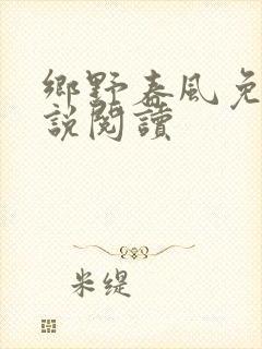 乡野春风免费小说阅读封面