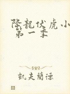 降龙伏虎小济公 第一季