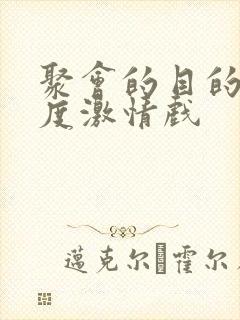 聚会的目的大尺度激情戏