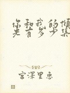 你和我的倾城时光有多少集