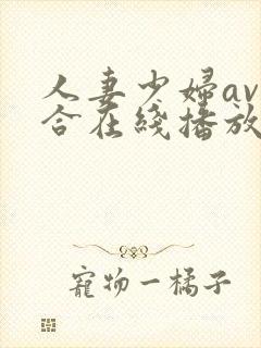 人妻少妇av综合在线播放