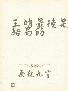 王明最后是什么结局的