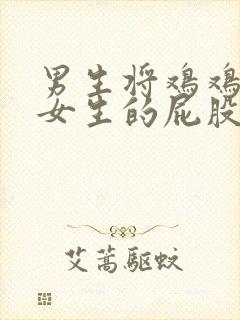 男生将鸡鸡插进女生的屁股里