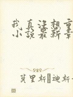 我真没想重生啊小说最新章节阅读