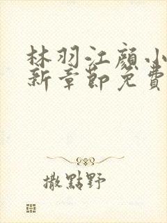 林羽江颜小说最新章节免费