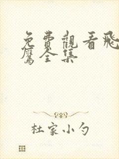 免费观看飞虎神鹰全集