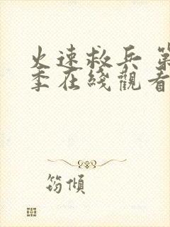 火速救兵 第4季在线观看全集免费播放