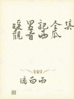 暖男记全集免费观看西瓜