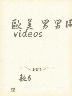 欧美 男男同性 videos