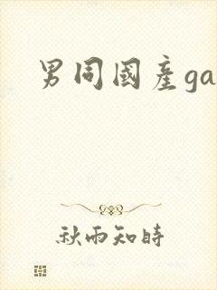 男同国产gay封面