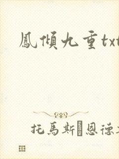 凤倾九重txt