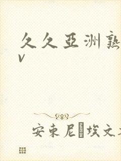 久久亚洲熟女av封面