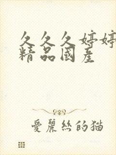 久久久婷婷亚洲精品国产