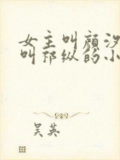 女主叫颜汐男主叫祁纵的小说名字