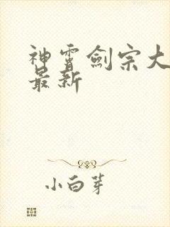 神霄剑宗大师兄最新