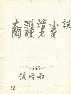 大杂烩小说全集阅读免费