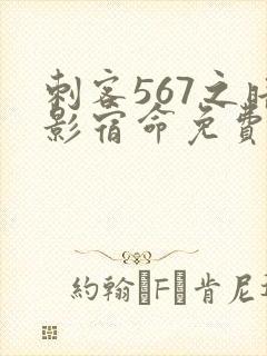 刺客567之暗影宿命免费观看