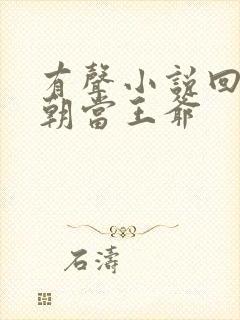 有声小说回到明朝当王爷