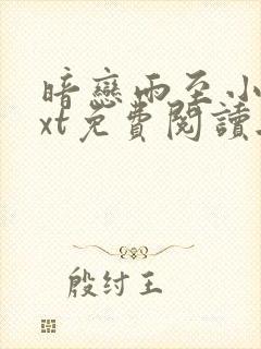 暗恋雨至小说txt免费阅读无弹窗