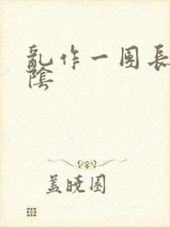 乱作一团长日光阴封面