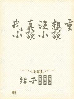 我真没想重生啊小说小说封面